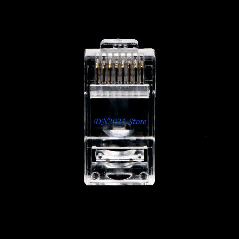 F3KE 10pc Rj45 Connector Cat5e Cat6 UTP Unshielded 8 Pin Pass Through Modular
F3KE 10pc Rj45 Connector Cat5e Cat6 UTP Unshielded 8 Pin Pass Through Modular