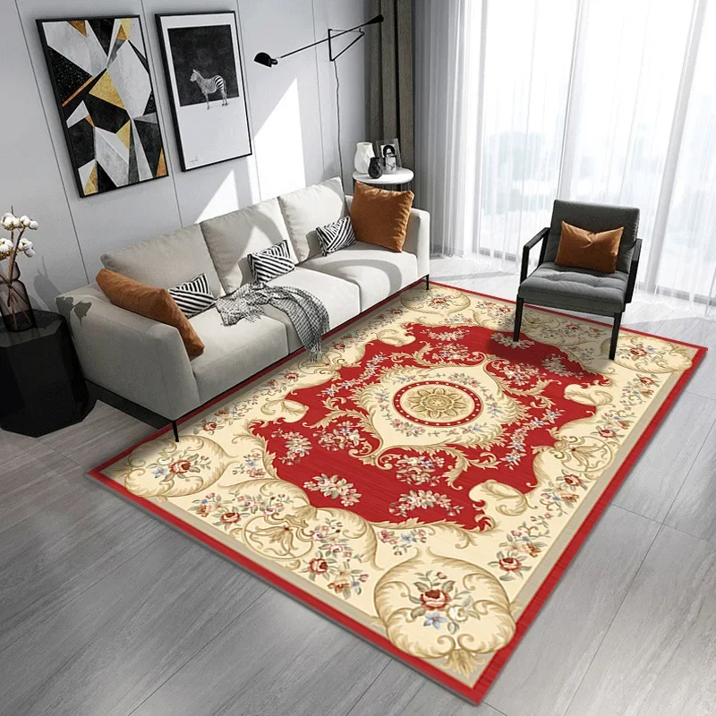 European Living Room Carpet Modern Household Sofa Floor Mat Non-slip Bedroom Rugs Luxury Hallway Carpets Living Room Decoration
European Living Room Carpet Modern Household Sofa Floor Mat Non-slip Bedroom Rugs Luxury Hallway Carpets Living Room Decoration