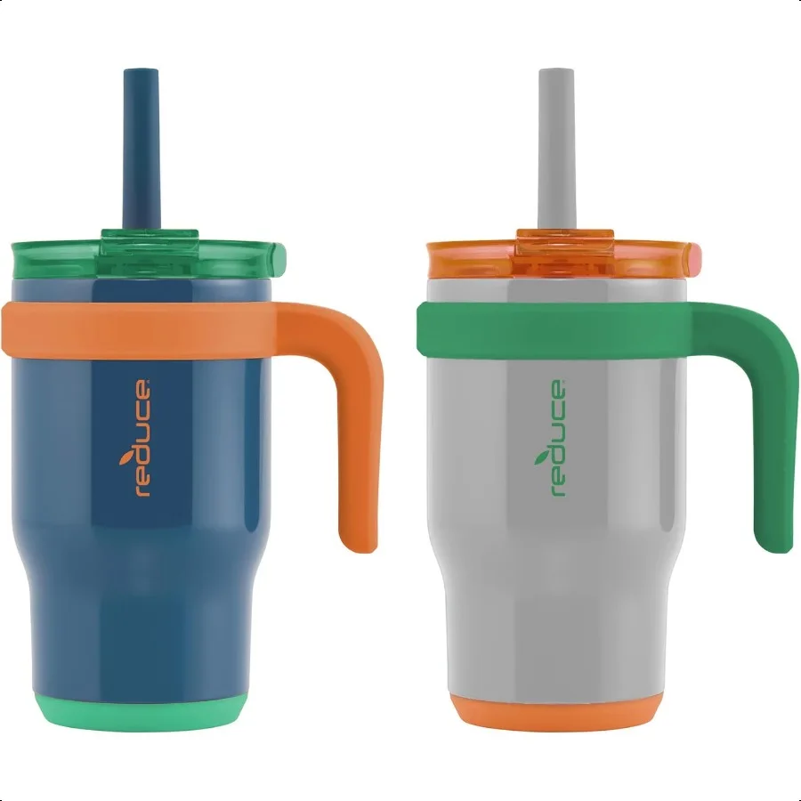 14 oz Coldee Tumbler with Handle for 2 Pack Leakproof Insulated Stainl Steel Mug with Lid SpillProof Straw Keeps Drinks Cold up
14 oz Coldee Tumbler with Handle for 2 Pack Leakproof Insulated Stainl Steel Mug with Lid SpillProof Straw Keeps Drinks Cold up