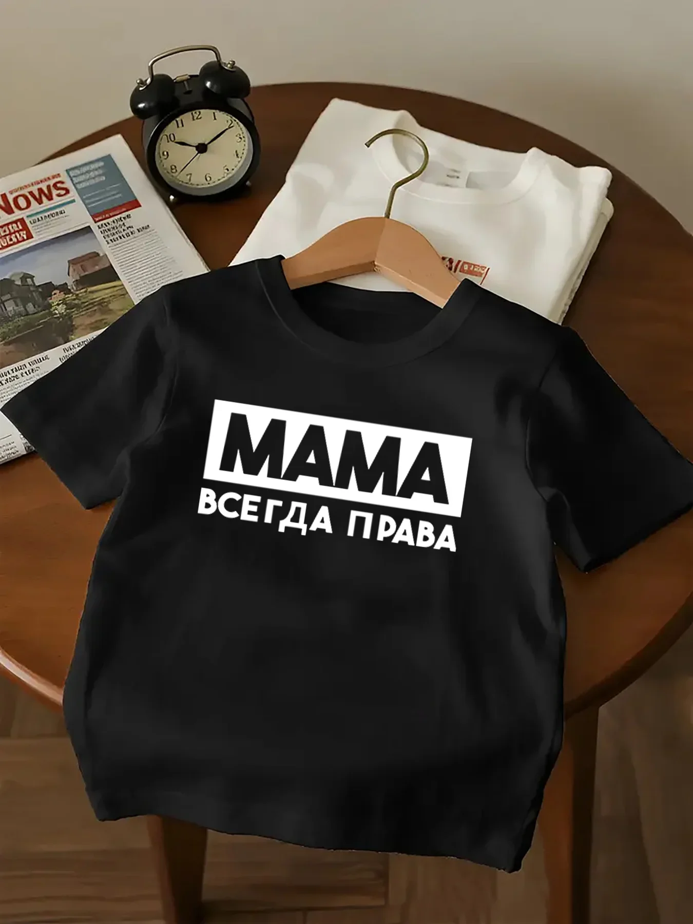 Children Casual T Shirt Funny Mama Always Right Russian Quote Letter Pattern Print Short Sleeve Kids Family Trendy Summer Tops
Children Casual T Shirt Funny Mama Always Right Russian Quote Letter Pattern Print Short Sleeve Kids Family Trendy Summer Tops