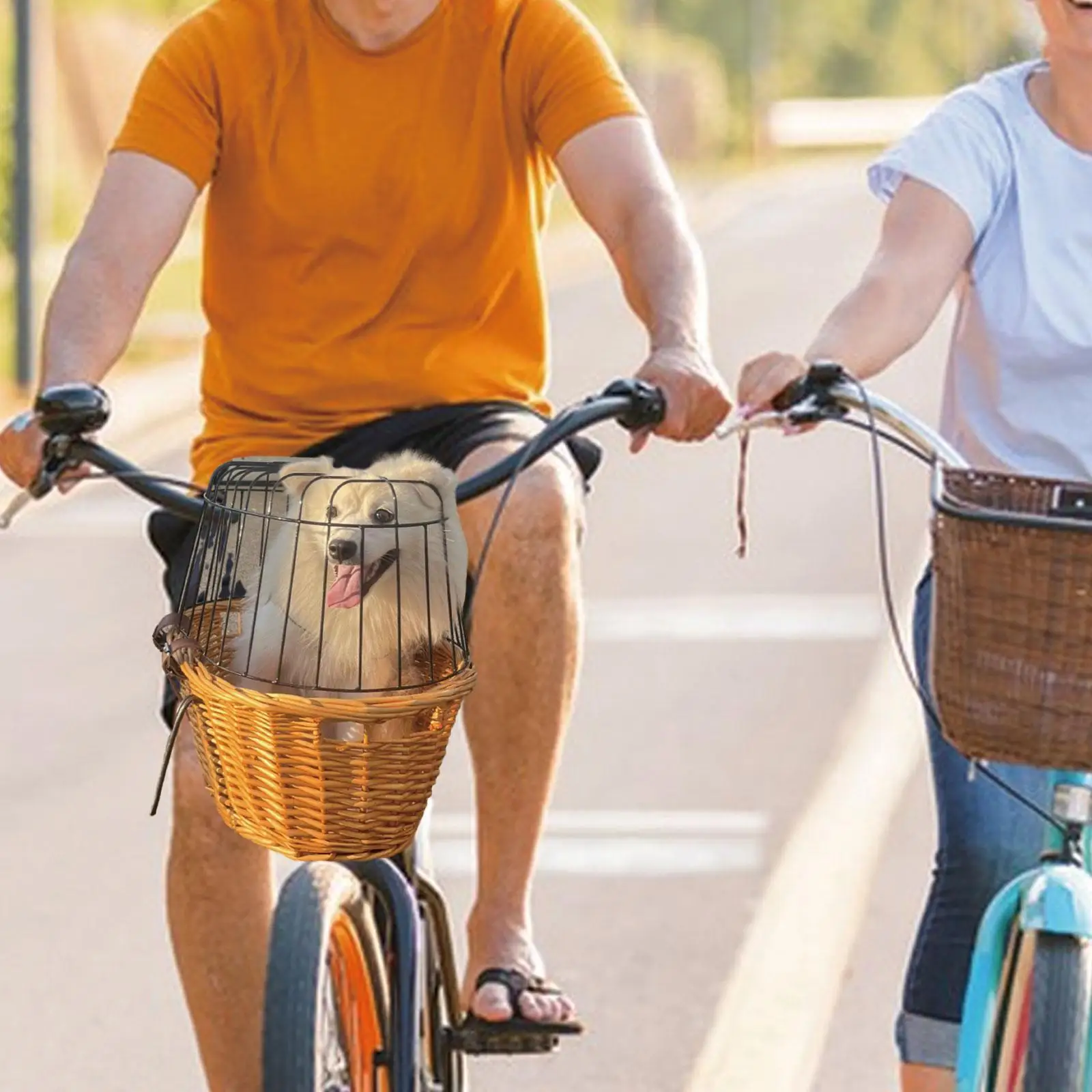 Bicycle Basket for Dog Cat Basket with Mesh Top Easy Install Weather Resistant
Bicycle Basket for Dog Cat Basket with Mesh Top Easy Install Weather Resistant