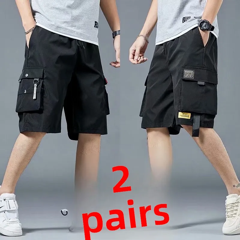 Летние повседневные мужские шорты-бриджи в рабочем стиле, пляжные шорты с множеством карманов, спортивные брюки прямого кроя для отдыха
Летние повседневные мужские шорты-бриджи в рабочем стиле, пляжные шорты с множеством карманов, спортивные брюки прямого кроя для отдыха