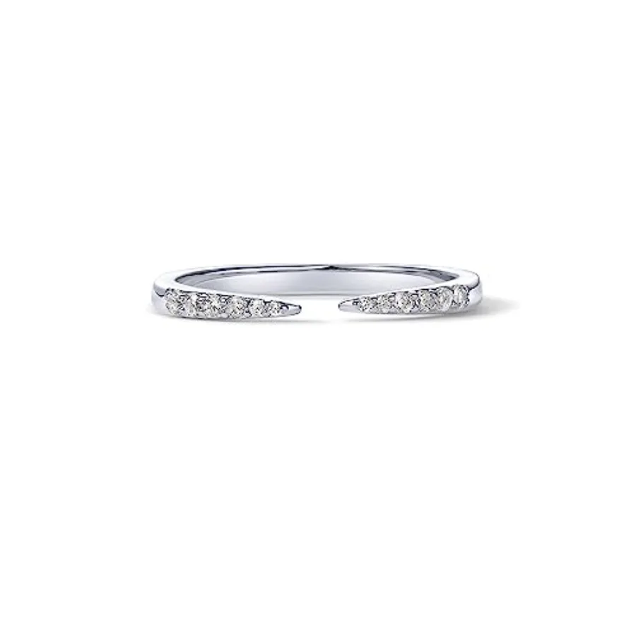 18K Gold Plated Open Eternity Ring Cubic Zirconia Stacking Bands for Women Dainty Stackable Rings for Women
18K Gold Plated Open Eternity Ring Cubic Zirconia Stacking Bands for Women Dainty Stackable Rings for Women
