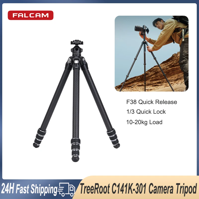 FALCAM TreeRoot F38 Quick Release Video Tripod Outdoor Professional Travel Tripod Monopod for DSLR Camera 20KG Load T00A4903
FALCAM TreeRoot F38 Quick Release Video Tripod Outdoor Professional Travel Tripod Monopod for DSLR Camera 20KG Load T00A4903
