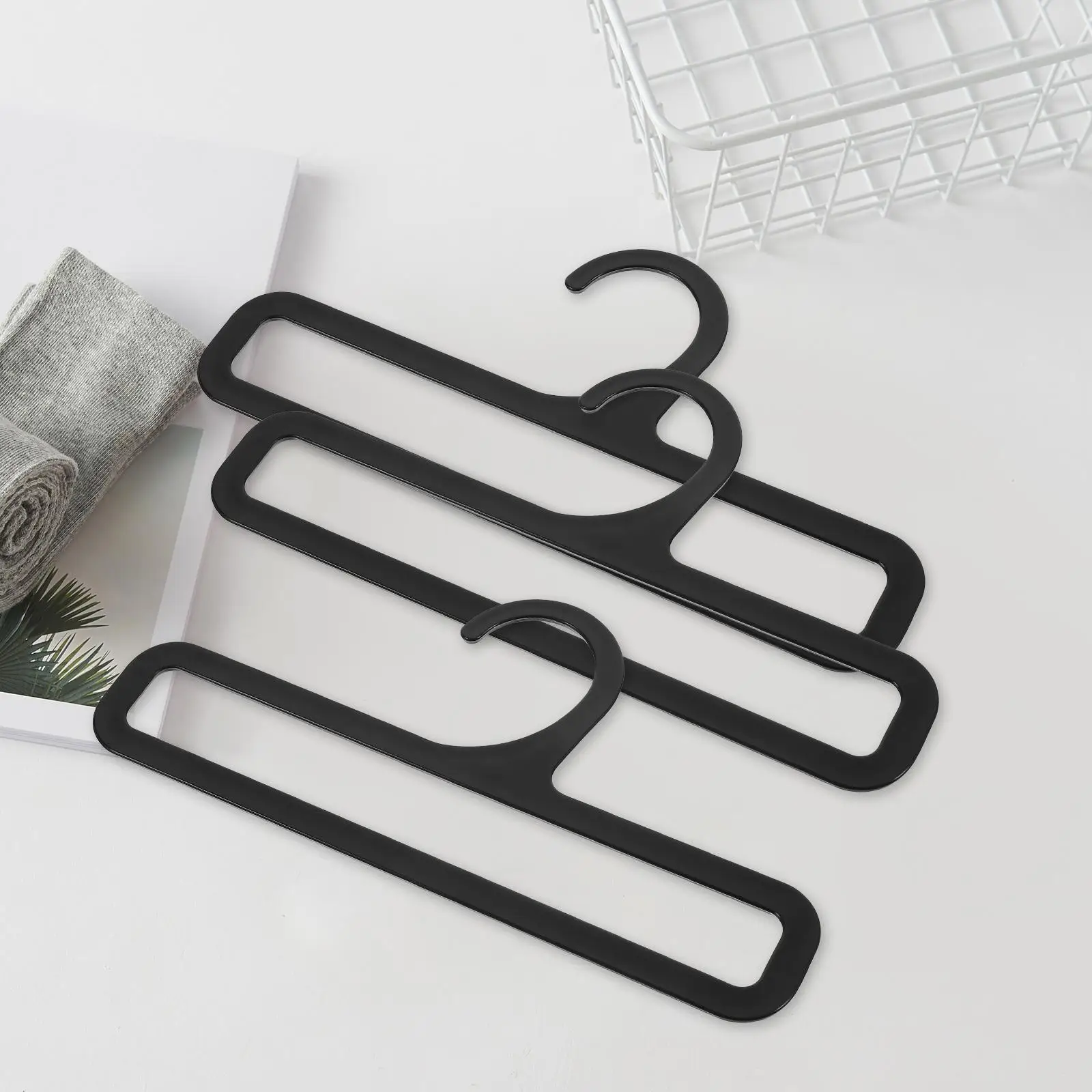 10PCS Black Plastic Scarf Rack Hanger Organizer for Closet Tie Belt Accessories Storage Display Home Clothes Store
10PCS Black Plastic Scarf Rack Hanger Organizer for Closet Tie Belt Accessories Storage Display Home Clothes Store