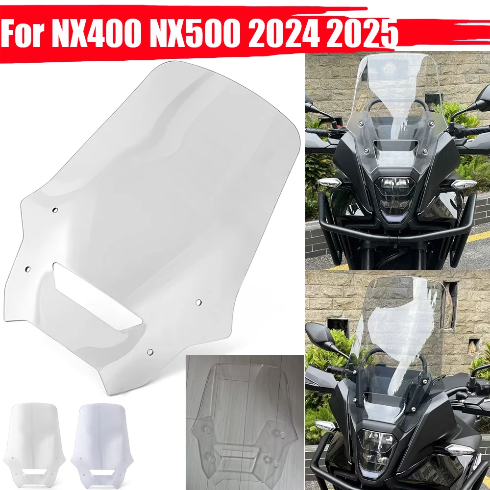 NX400 NX500 Windshield Motorcycle Windscreen Wind Deflectors For Honda NX 400 500 2024 2025
NX400 NX500 Windshield Motorcycle Windscreen Wind Deflectors For Honda NX 400 500 2024 2025
