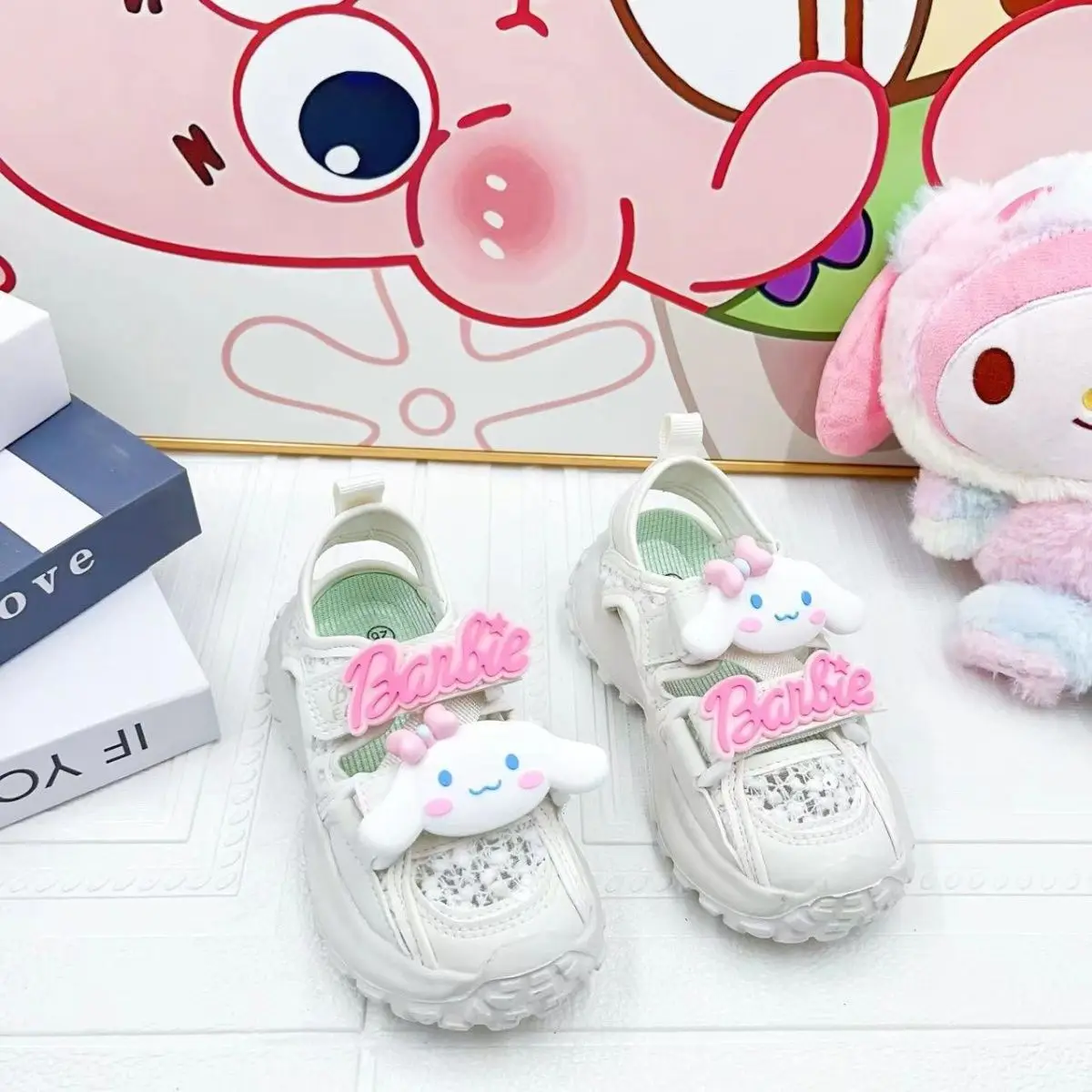 Summer Cinnamoroll Anime Kawaii Sanrio Fashion Sports Shoes Cute Cartoon Ins Children Breathable Running Sneakers Gifts for Kids
Summer Cinnamoroll Anime Kawaii Sanrio Fashion Sports Shoes Cute Cartoon Ins Children Breathable Running Sneakers Gifts for Kids
