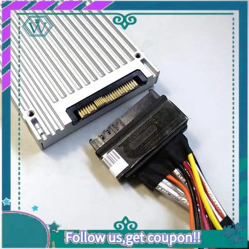 Модернизированный 10X встроенный кабель 12G Mini SAS HD к U.2 / SFF-8643 к SFF-8639 длиной 0,5 м с 15-контактным источником питания SATA, для SSD U.2
Модернизированный 10X встроенный кабель 12G Mini SAS HD к U.2 / SFF-8643 к SFF-8639 длиной 0,5 м с 15-контактным источником питания SATA, для SSD U.2