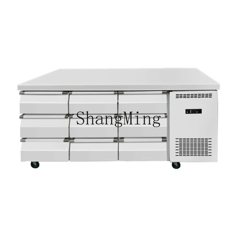 ZYH commercial air-cooled drawer-type refrigerated cabinet drawer-type fresh-keeping workbench
ZYH commercial air-cooled drawer-type refrigerated cabinet drawer-type fresh-keeping workbench