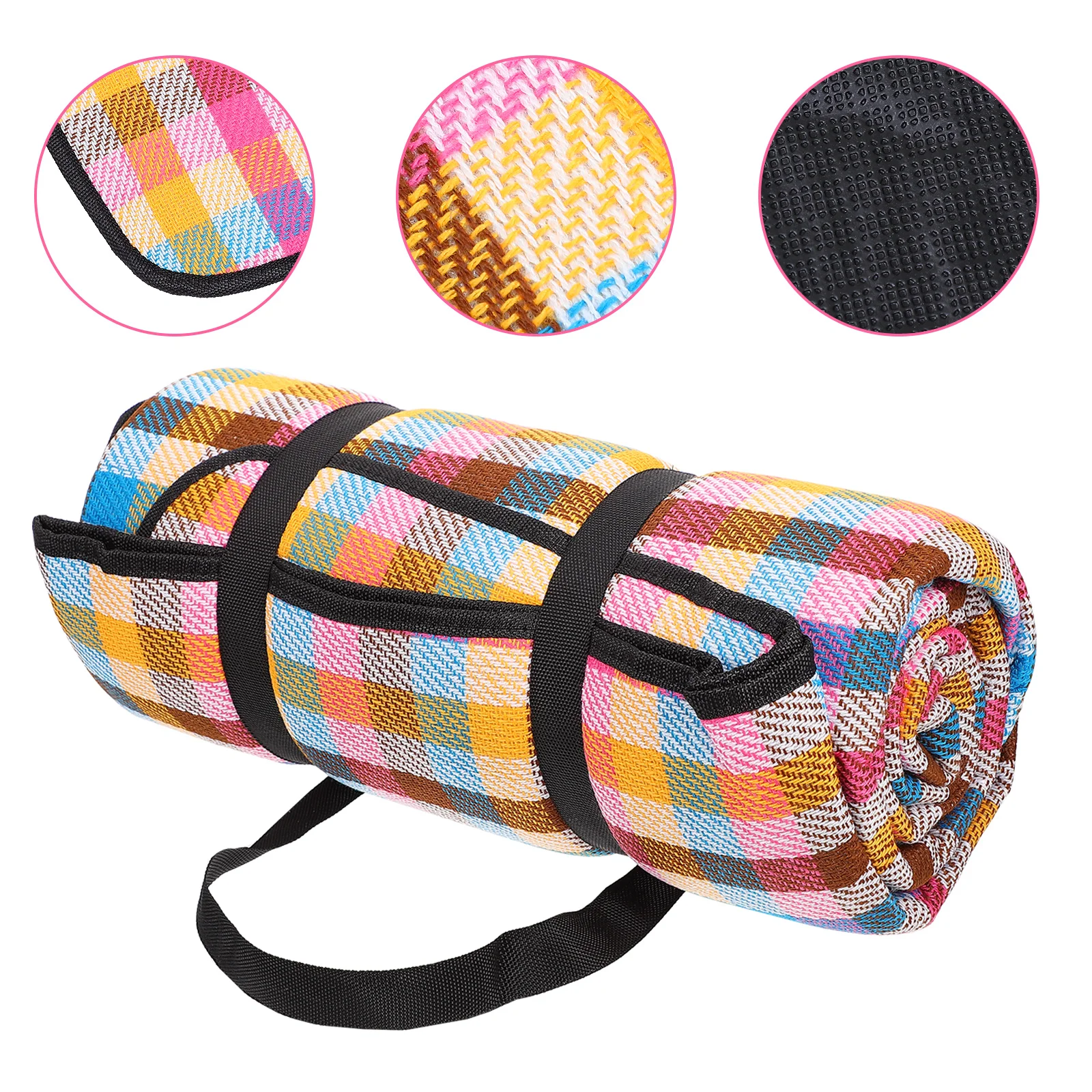 Thickened Beach Mat Outdoor Ground Blanket Extra Large Foldable Waterproof Picnic Cushion Durable Acrylic Fabric Skid for Park
Thickened Beach Mat Outdoor Ground Blanket Extra Large Foldable Waterproof Picnic Cushion Durable Acrylic Fabric Skid for Park