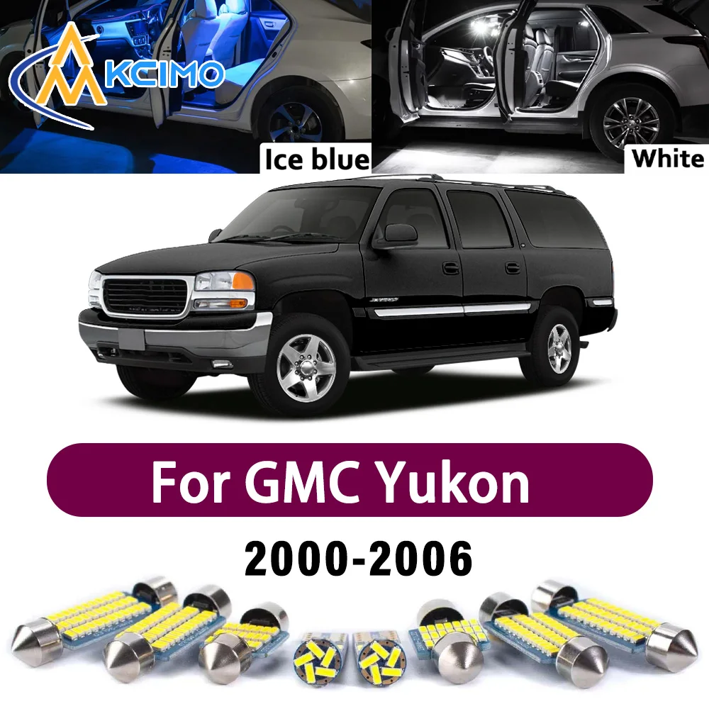 Super Bright LED Interior Lamp Kit For GMC Yukon 1500 2500 2000-2006 Error Free Canbus Dome Trunk Reading Mirror Light Bulbs
Super Bright LED Interior Lamp Kit For GMC Yukon 1500 2500 2000-2006 Error Free Canbus Dome Trunk Reading Mirror Light Bulbs
