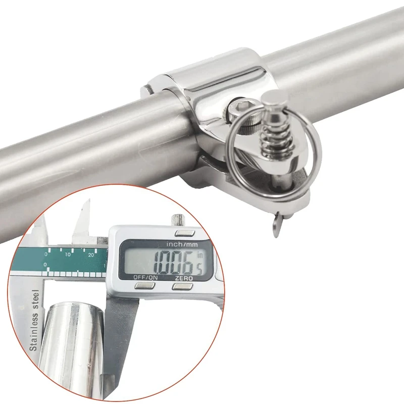 B0a-tBimini Top Jaw Slide 1Inch or 7/8Inch Marine Stainless Steel 316 Heavy Duty Boat Bimini Canopy Fitting Hardware
B0a-tBimini Top Jaw Slide 1Inch or 7/8Inch Marine Stainless Steel 316 Heavy Duty Boat Bimini Canopy Fitting Hardware