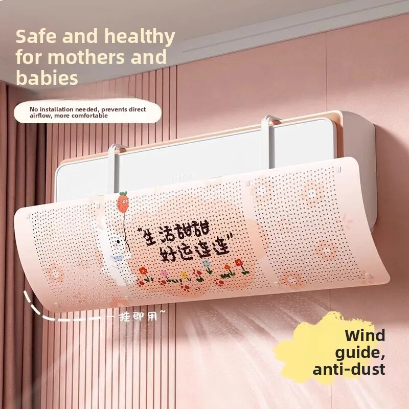 Universal Wall-Mounted Air Conditioner Windshield No Installation Required Bafiao Brand Home Dustproof Organizer 28428
Universal Wall-Mounted Air Conditioner Windshield No Installation Required Bafiao Brand Home Dustproof Organizer 28428