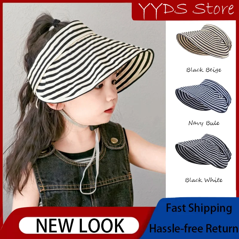 Parent Child Sun Visor Hat Foldable UV Protection Cap for Summer Beach Kids UV Protection Sun HatStriped Foldable Hairband
Parent Child Sun Visor Hat Foldable UV Protection Cap for Summer Beach Kids UV Protection Sun HatStriped Foldable Hairband