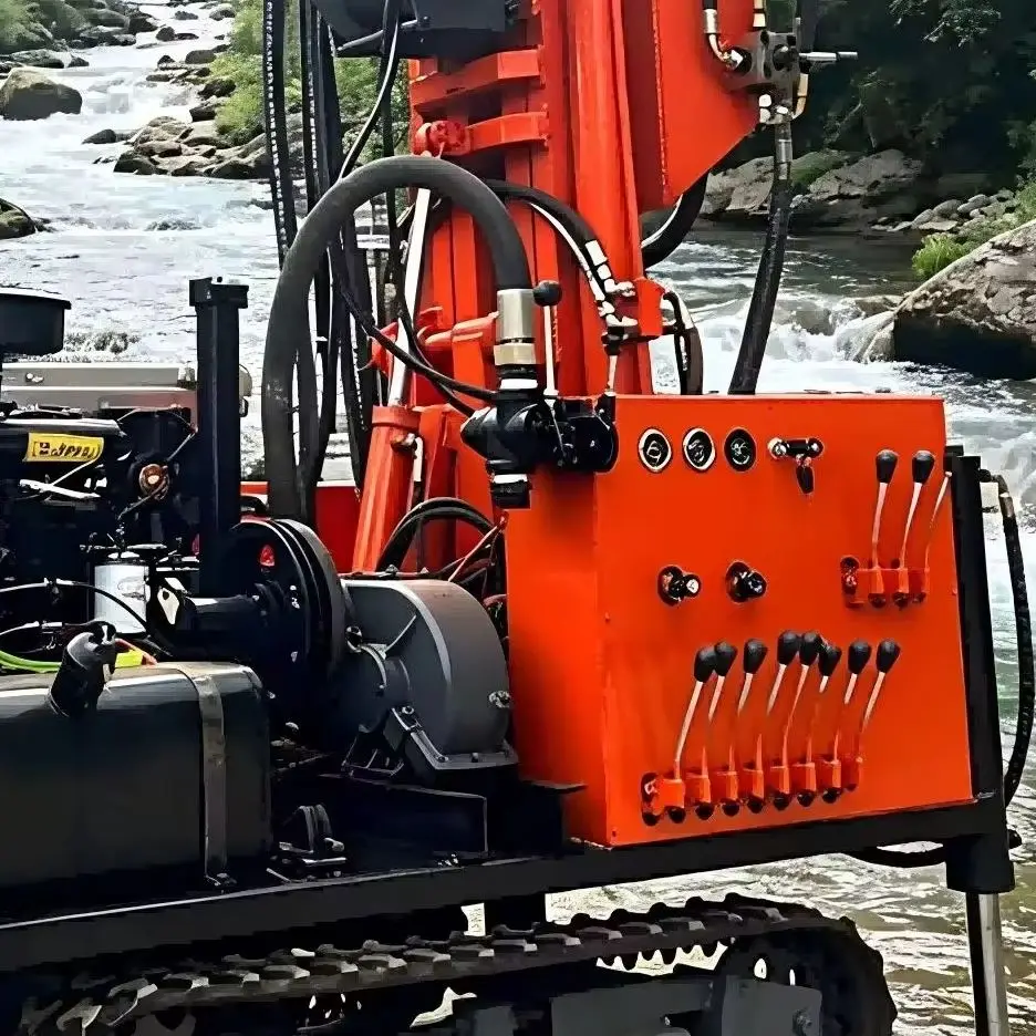 Customized SM200 Diesel Powered Water Well Drilling Rig Compatible with Mud Pump or Air Compressor
Customized SM200 Diesel Powered Water Well Drilling Rig Compatible with Mud Pump or Air Compressor