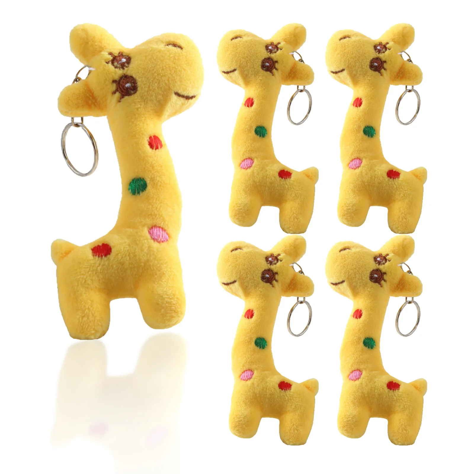 5Pcs Cartoon Giraffe Key Ring Bag Pendant Backpack Purse Decor Creative Key Chain Gift for Kids Adults Christmas Stocking
5Pcs Cartoon Giraffe Key Ring Bag Pendant Backpack Purse Decor Creative Key Chain Gift for Kids Adults Christmas Stocking