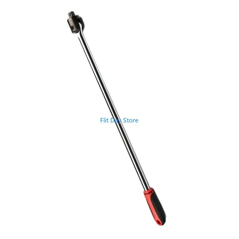 F92C 180 Degree Rotating Flexible Head Joint Handle Socket Wrench High Torqued Breaker Bar with 1/2Inch Drive for Auto Repair
F92C 180 Degree Rotating Flexible Head Joint Handle Socket Wrench High Torqued Breaker Bar with 1/2Inch Drive for Auto Repair