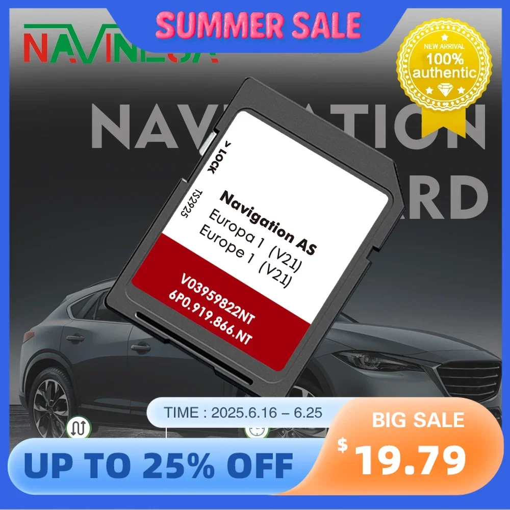 Suitable for Seat Arona Navi System from 2017 to 2020 Car Navigation Accessories SD MAP Memory 32GB Card
Suitable for Seat Arona Navi System from 2017 to 2020 Car Navigation Accessories SD MAP Memory 32GB Card