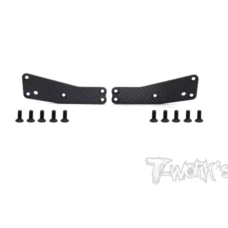 Original T works TO-246-T3.2-UF1.5 Graphite Front Upper A-arm Stiffeners 1.5mm ( For Team Associated RC8 T3 Professional Rc part
Original T works TO-246-T3.2-UF1.5 Graphite Front Upper A-arm Stiffeners 1.5mm ( For Team Associated RC8 T3 Professional Rc part