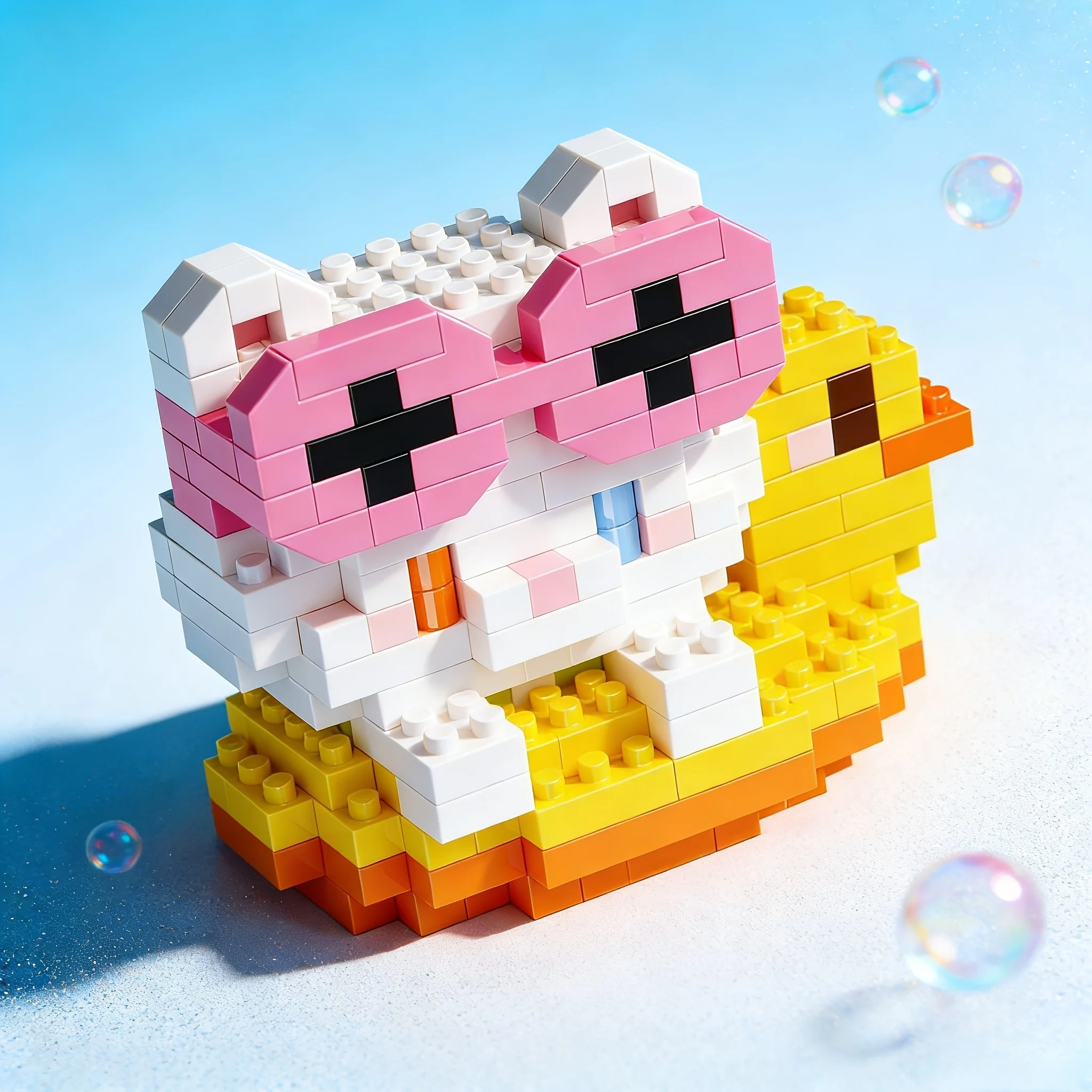 294Pcs Pet Cat 3D Puzzle Toy, DIY Mini Animal Building Blocks, Creative Home Decor Gift for Christmas Halloween Birthday
294Pcs Pet Cat 3D Puzzle Toy, DIY Mini Animal Building Blocks, Creative Home Decor Gift for Christmas Halloween Birthday