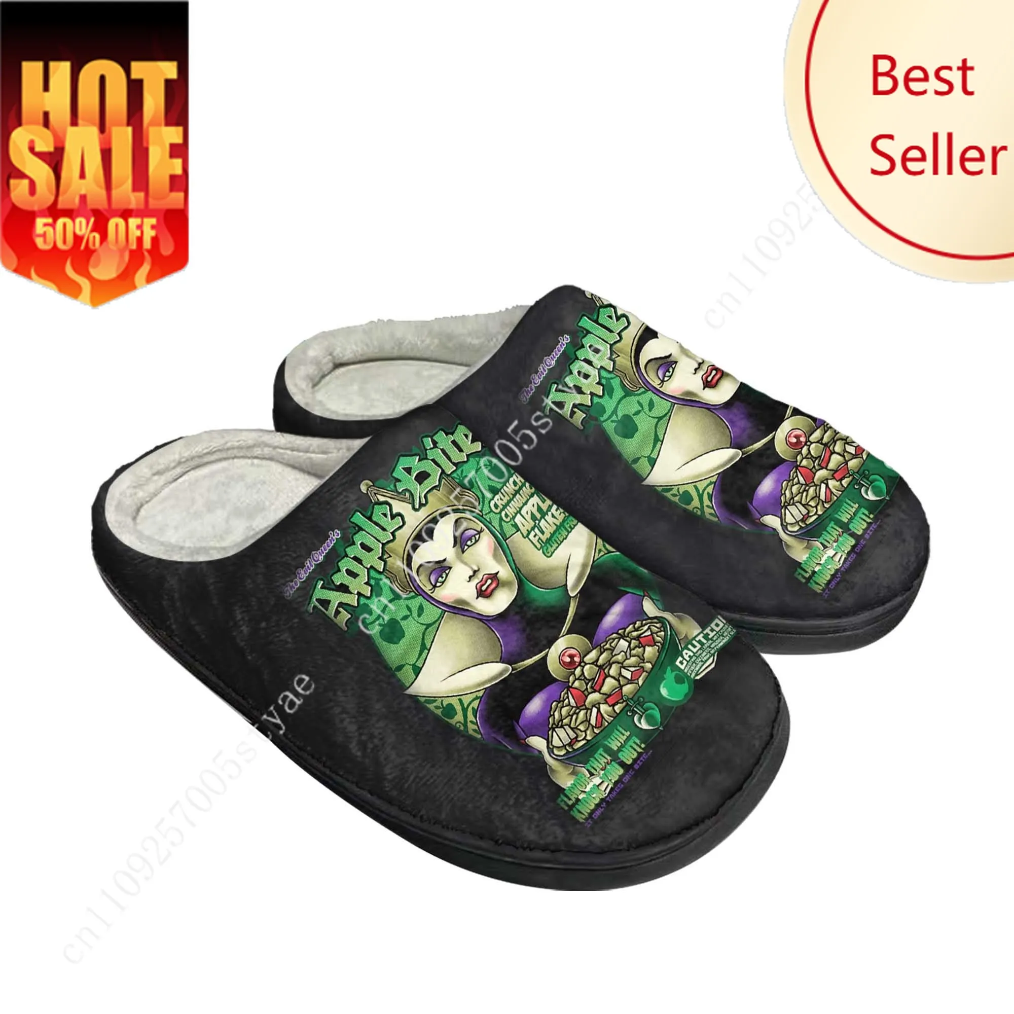 The Evil Queen Cotton Slippers Disney Cartoon Decorate Plush Indoor Shoes Design Your Party Holiday Gifts Custom Shoe
The Evil Queen Cotton Slippers Disney Cartoon Decorate Plush Indoor Shoes Design Your Party Holiday Gifts Custom Shoe