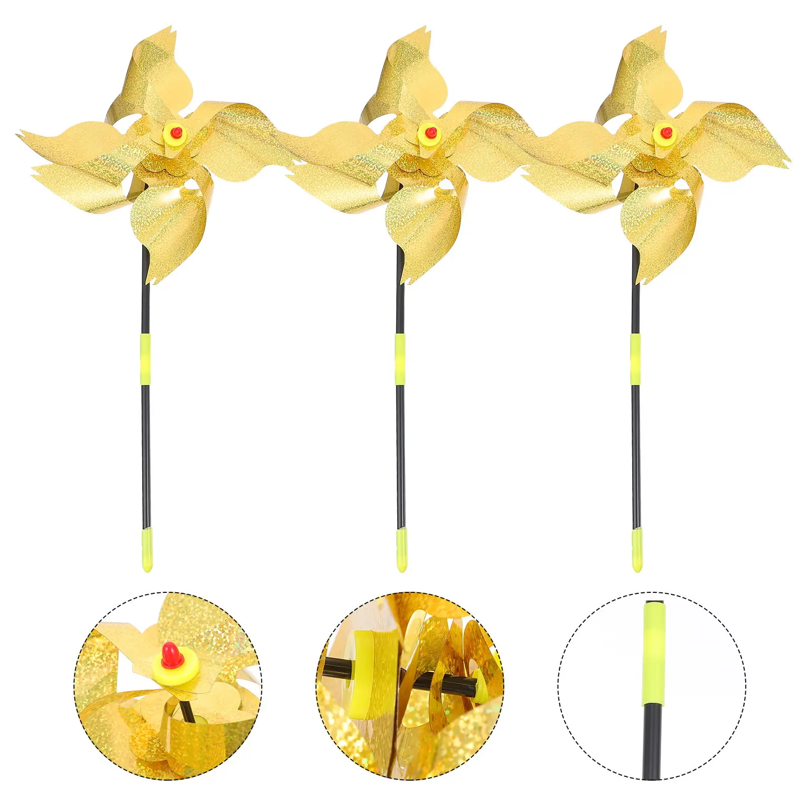 3Pcs Bird Repellent Pinwheel Outdoor Garden Reflective Windmill Scaring Birds Balcony Decor Farm Orchard Tool Windmill
3Pcs Bird Repellent Pinwheel Outdoor Garden Reflective Windmill Scaring Birds Balcony Decor Farm Orchard Tool Windmill