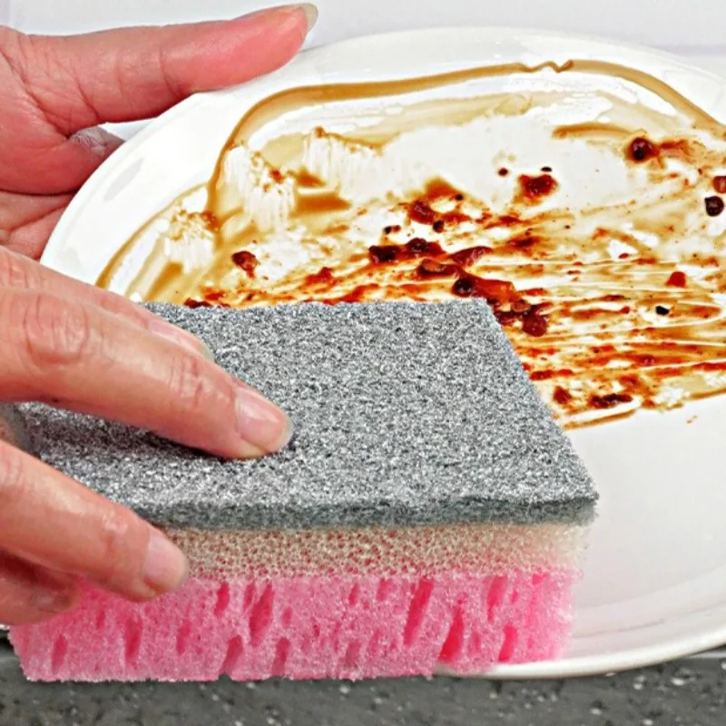 9pcs Color Silver Sprayed Scouring Pad High Foam Sponge Dish Washing Pad Thick Double Sided Kitchen Pot Cleaning Scrubber
9pcs Color Silver Sprayed Scouring Pad High Foam Sponge Dish Washing Pad Thick Double Sided Kitchen Pot Cleaning Scrubber