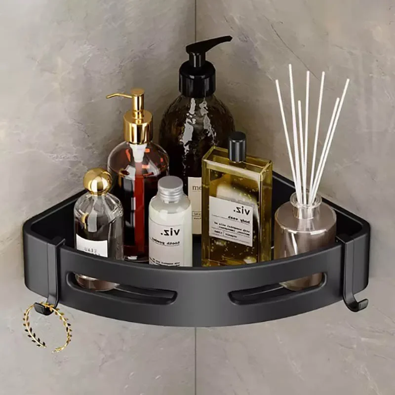 Multifunctional Bathroom Shelf Corner Space Aluminum Bathroom Triangle Basket Shower Room Storage Rack Wall Mounted
Multifunctional Bathroom Shelf Corner Space Aluminum Bathroom Triangle Basket Shower Room Storage Rack Wall Mounted