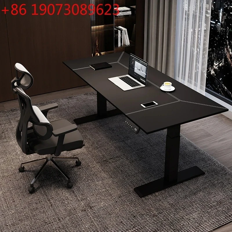 High-end Saddle Leather Electric Intelligent Lifting Desk Household Small Apartment Office Desktop Study Table
High-end Saddle Leather Electric Intelligent Lifting Desk Household Small Apartment Office Desktop Study Table
