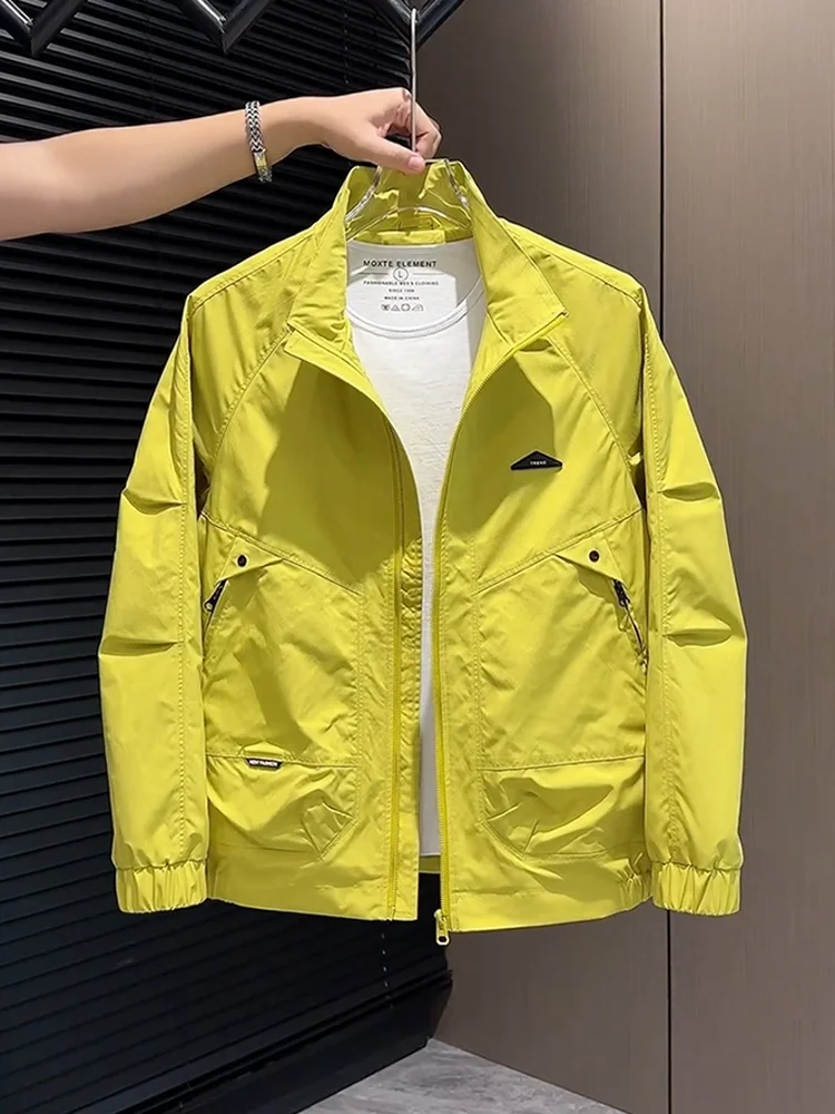 Men's Casual Workwear Jaet Autumn Faion Brand Versatile Long Sve Zipper Closure Polyester Fabric Anti-Wind Coat
Men's Casual Workwear Jaet Autumn Faion Brand Versatile Long Sve Zipper Closure Polyester Fabric Anti-Wind Coat