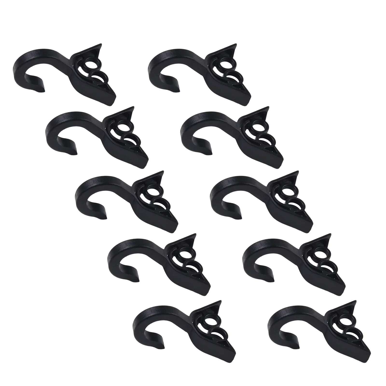 New Practical Open End Cord Hooks Camping Hooks 10pcs 2.8*4.4*2.3cm Adjustable Black Beaches Strong Wind Conditions
New Practical Open End Cord Hooks Camping Hooks 10pcs 2.8*4.4*2.3cm Adjustable Black Beaches Strong Wind Conditions