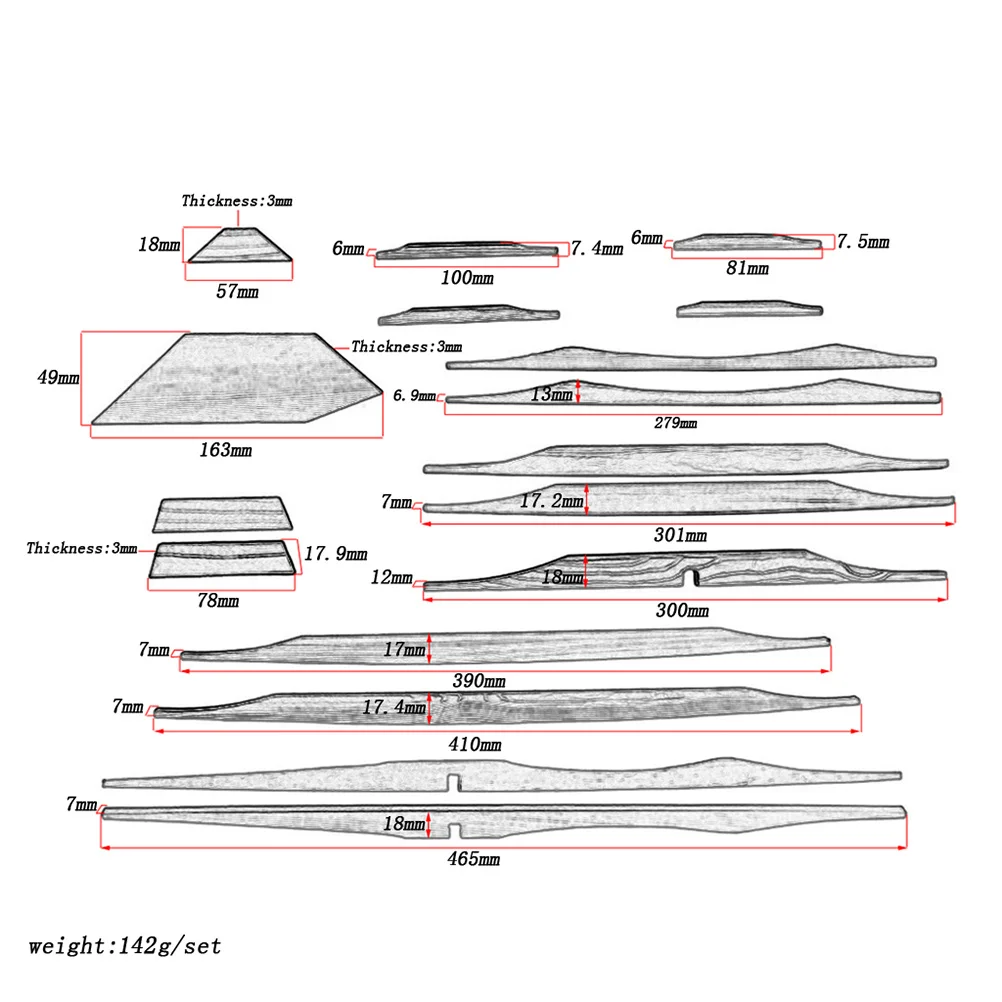17pcs 41 Inch Spruce Brace Wood Kit For Acoustic Guitar Light Brown Luthier Diy Accessories Spruce Guitar Parts Instrument
17pcs 41 Inch Spruce Brace Wood Kit For Acoustic Guitar Light Brown Luthier Diy Accessories Spruce Guitar Parts Instrument