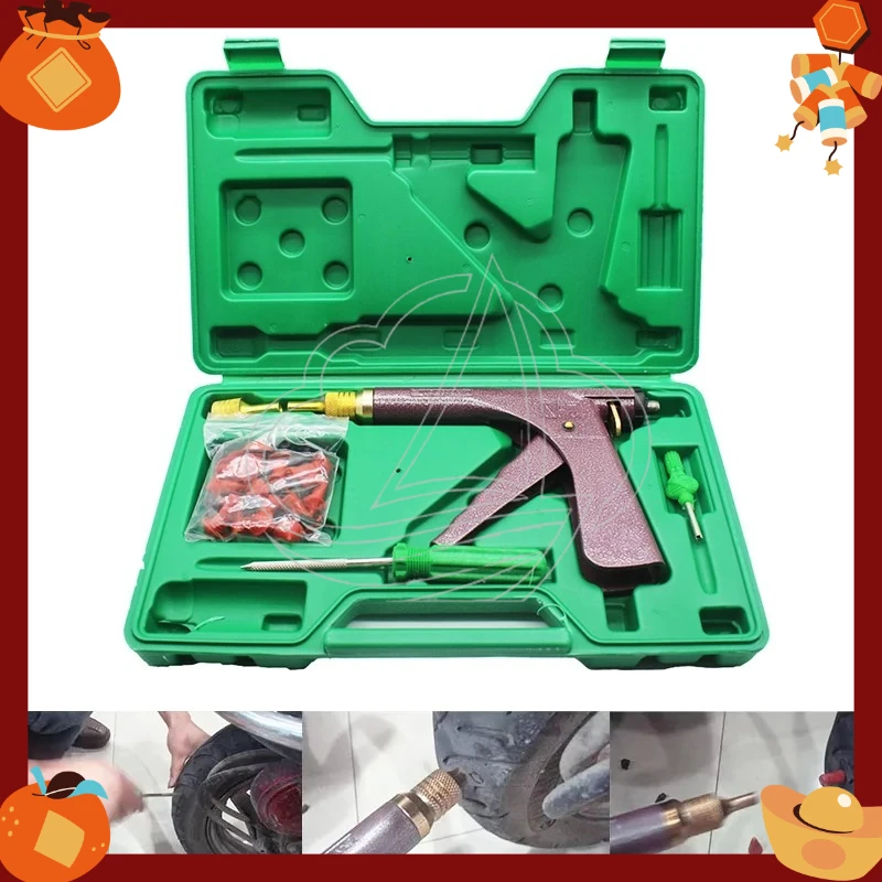 Tubeless Tire Repair Tool Vacuum Tire Repair Kit With Rubber Nails For Car Motorcycle
Tubeless Tire Repair Tool Vacuum Tire Repair Kit With Rubber Nails For Car Motorcycle
