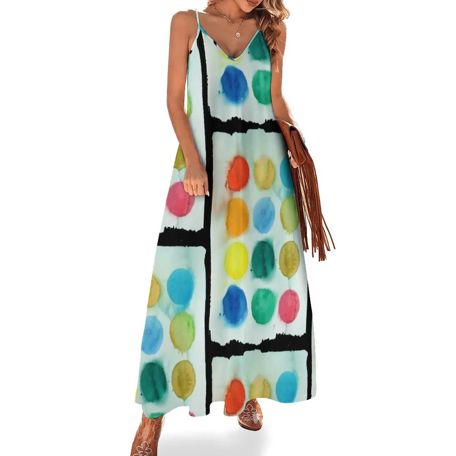 Watercolour Paints 1 Sleeveless Dress women's clothing summer 2025 novelties Women's summer long dress Dress
Watercolour Paints 1 Sleeveless Dress women's clothing summer 2025 novelties Women's summer long dress Dress