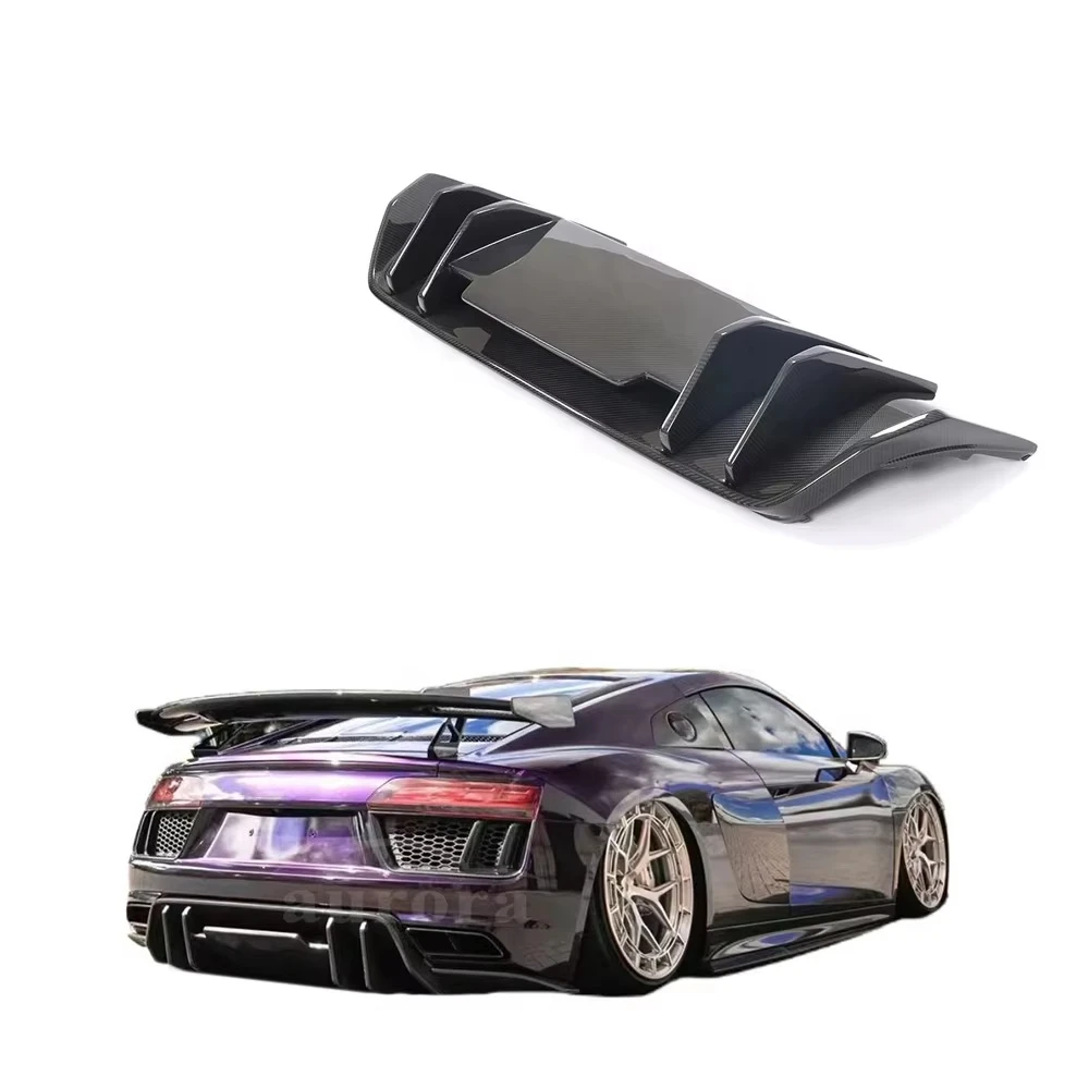 Suitable forAudi R8 Double Door Dry Carbon Fiber Rear Bumper Rear Diffuser 2016-2018
Suitable forAudi R8 Double Door Dry Carbon Fiber Rear Bumper Rear Diffuser 2016-2018