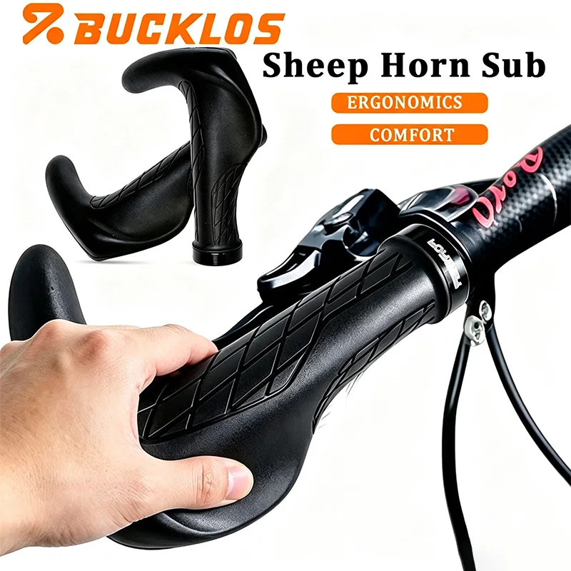 BUCKLOS Bike Bicycle Handle Bar Grips Ergonomics Bicycle Handle Cover with Extended Bar Non-Slip Mountain Bike Grip
BUCKLOS Bike Bicycle Handle Bar Grips Ergonomics Bicycle Handle Cover with Extended Bar Non-Slip Mountain Bike Grip