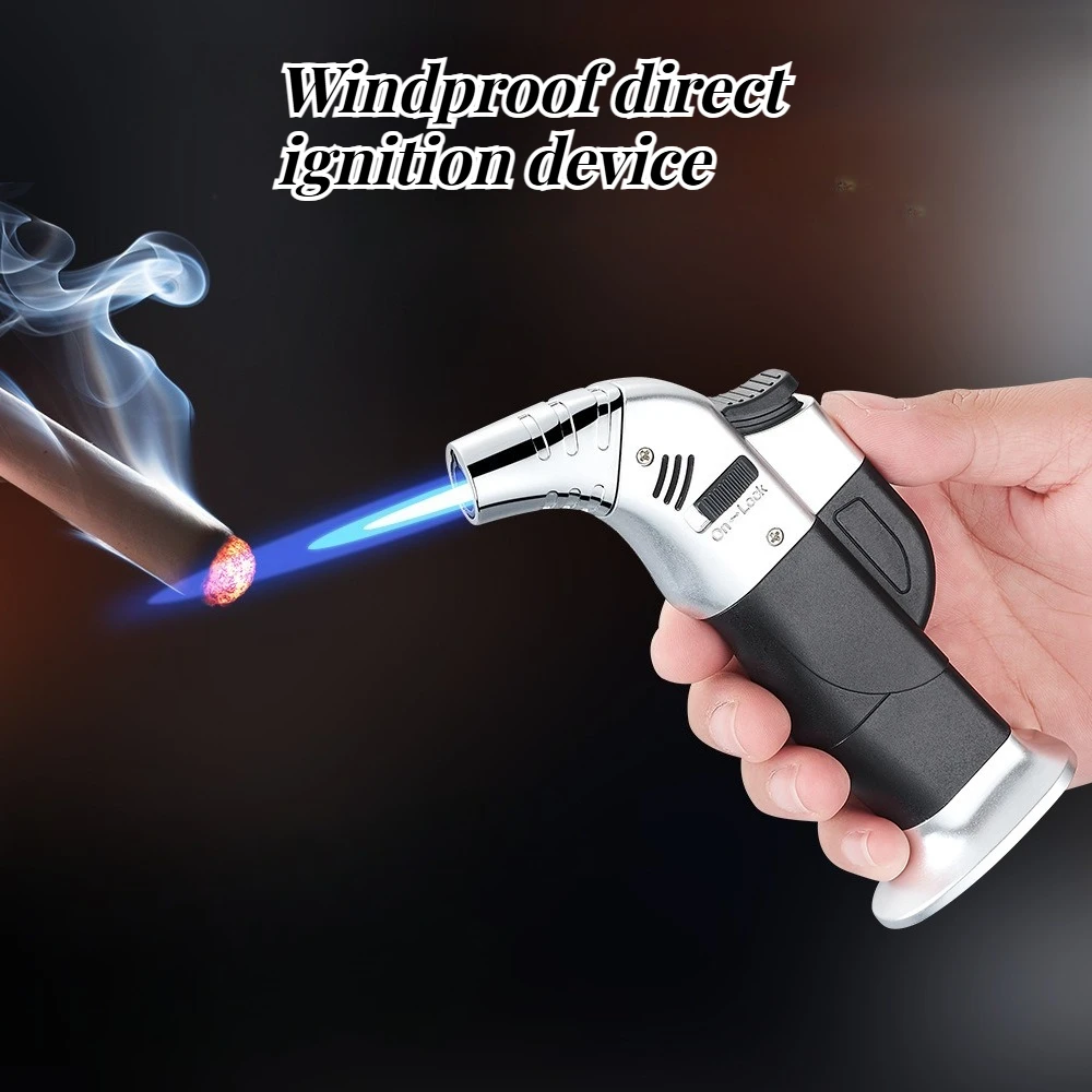Windproof Straight Forward Multifunctional Lighter Moxibustion Cigar Spray Gun Portable Large Capacity Cigarette Accessory
Windproof Straight Forward Multifunctional Lighter Moxibustion Cigar Spray Gun Portable Large Capacity Cigarette Accessory