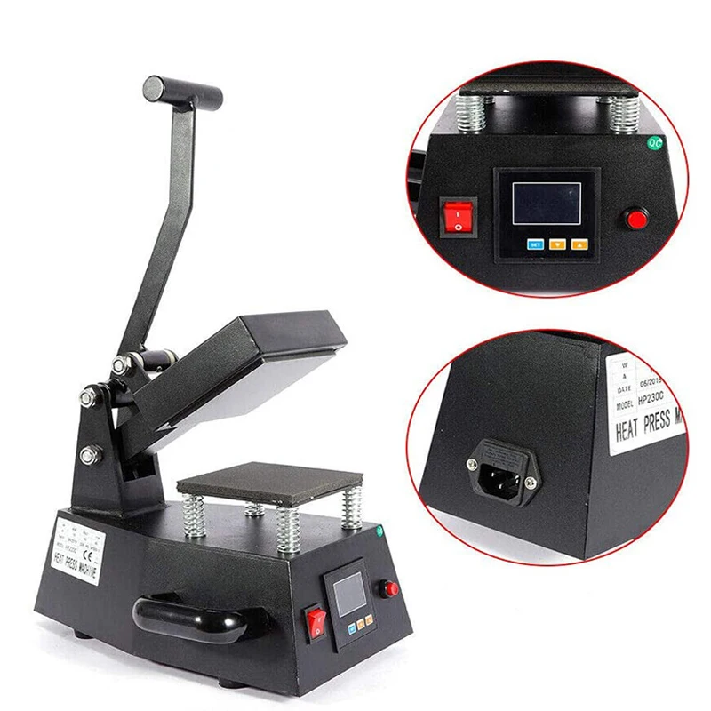 Термопринтер для футболок, малый цифровой термотрансферный принтер 12x12 см, подходит для текстиля/рюкзаков
Термопринтер для футболок, малый цифровой термотрансферный принтер 12x12 см, подходит для текстиля/рюкзаков