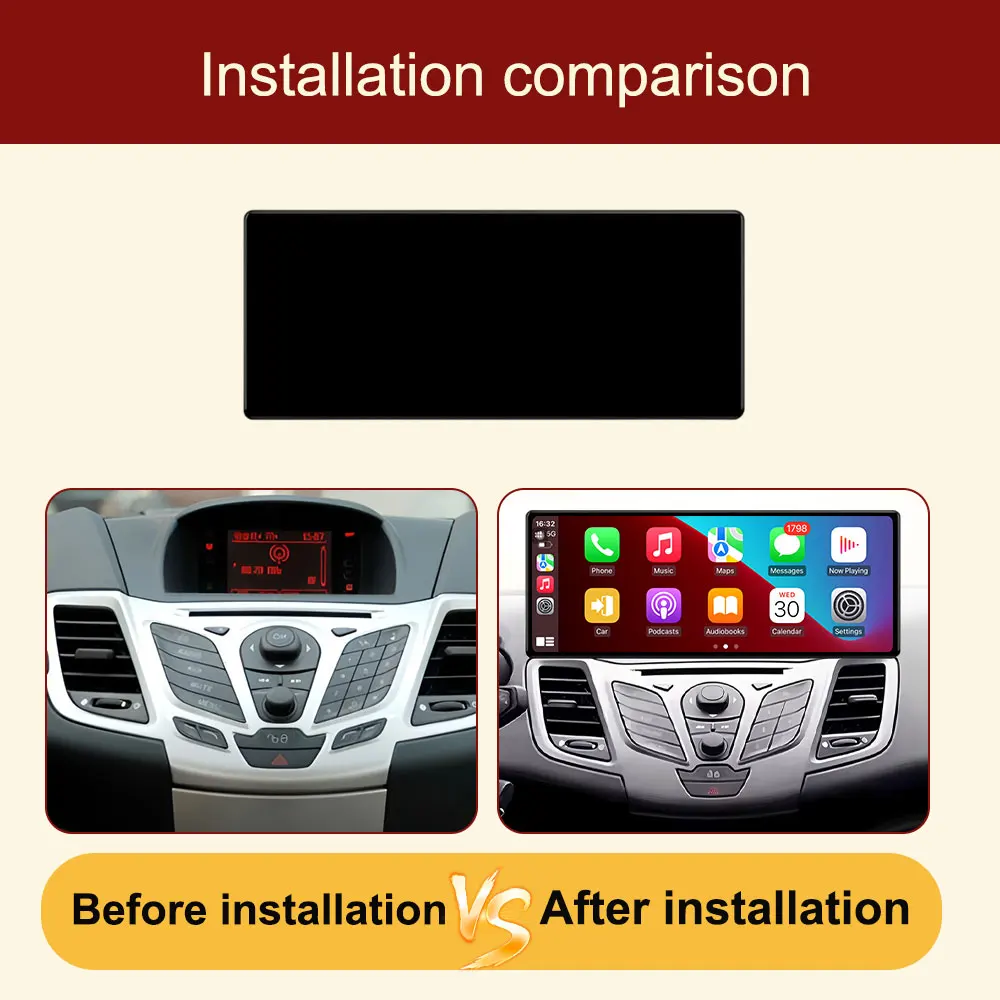 12.3” Car Video Multimedia Auto Tools Player No 2 din WiFi Android 16 GPS Carplay for Ford Fiesta 2009-2014 QLED HD Screen DSP
12.3” Car Video Multimedia Auto Tools Player No 2 din WiFi Android 16 GPS Carplay for Ford Fiesta 2009-2014 QLED HD Screen DSP