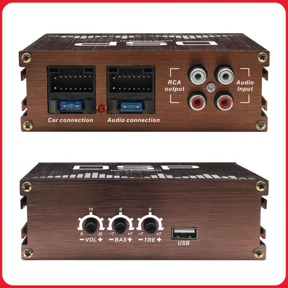 4x50W Car DSP Digital Audio Processor Support APP Control DSP Car Power Amplifier Audio Digital Sound Processor Car Accessories
4x50W Car DSP Digital Audio Processor Support APP Control DSP Car Power Amplifier Audio Digital Sound Processor Car Accessories