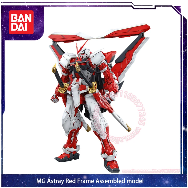 Подвижная фигурка BANDAI MG Astray Red Frame, собранная модель, детская игрушка, настольное украшение, модный подарок на день рождения, 1/100
Подвижная фигурка BANDAI MG Astray Red Frame, собранная модель, детская игрушка, настольное украшение, модный подарок на день рождения, 1/100