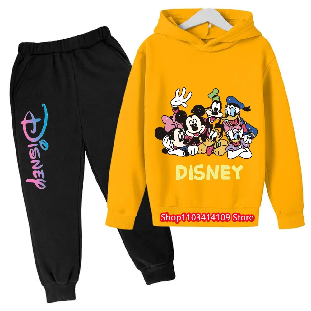 New Mickey and Minnie Cartoon Hoodie and Pants for Kids Long Sleeve Boys and Girls Spring and Autumn 2 Sets Kids Clothes Girls
New Mickey and Minnie Cartoon Hoodie and Pants for Kids Long Sleeve Boys and Girls Spring and Autumn 2 Sets Kids Clothes Girls