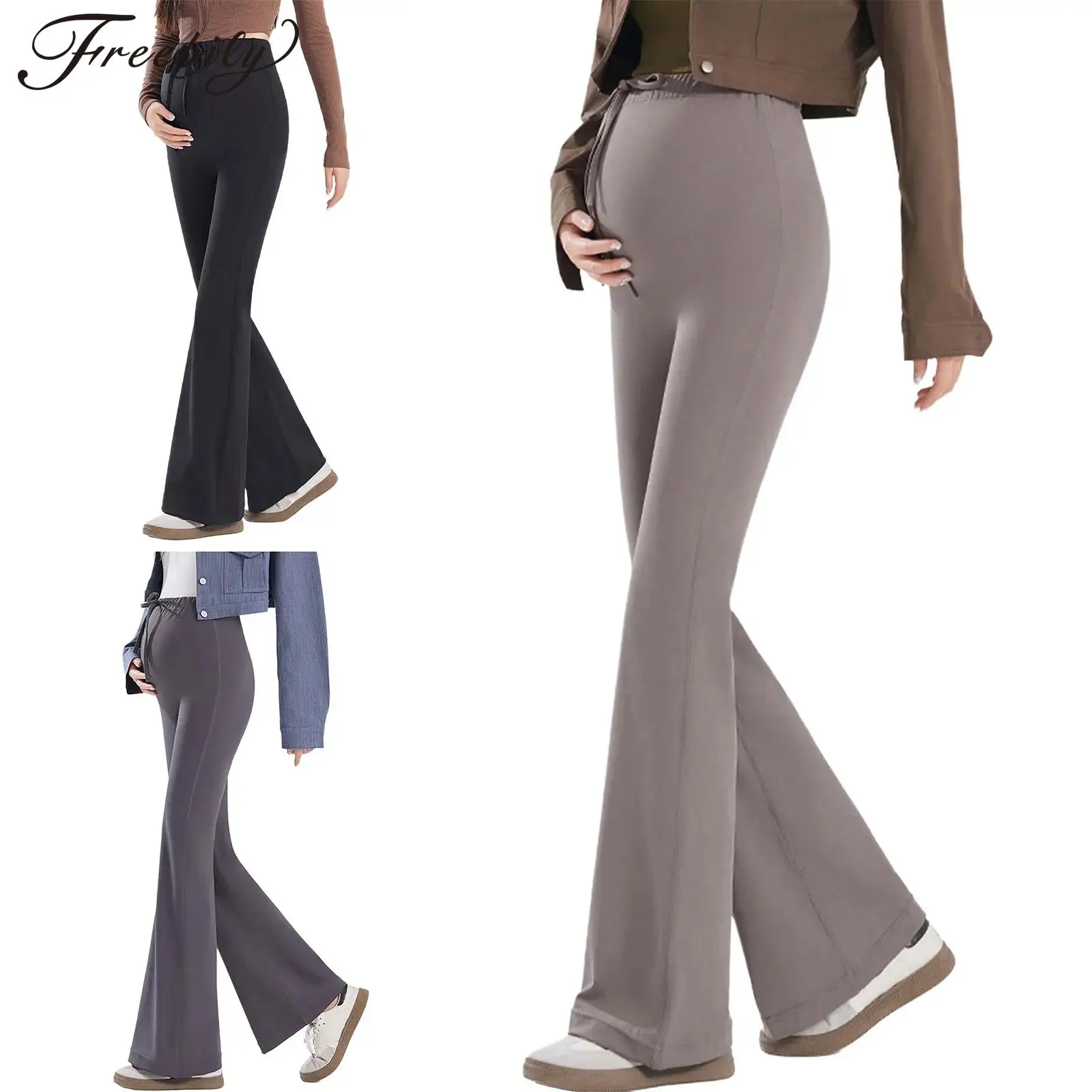 Леггинсы для йоги для беременных с высокой талией, на шнурке, эластичные, расклешенные, для фитнеса, спорта и повседневной носки
Леггинсы для йоги для беременных с высокой талией, на шнурке, эластичные, расклешенные, для фитнеса, спорта и повседневной носки