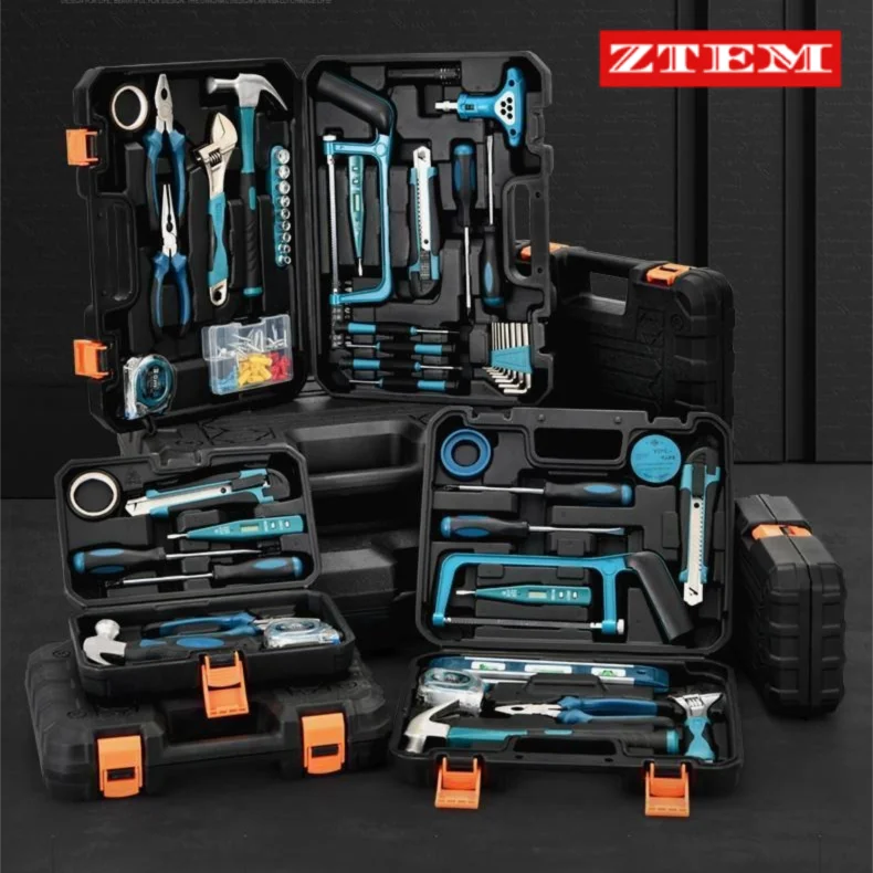 ZTEM High-power Electric Drill Power Tool Sets Automotive Tools Multifunctional Repair Combination Tools Auto Repair Toolbox Kit
ZTEM High-power Electric Drill Power Tool Sets Automotive Tools Multifunctional Repair Combination Tools Auto Repair Toolbox Kit
