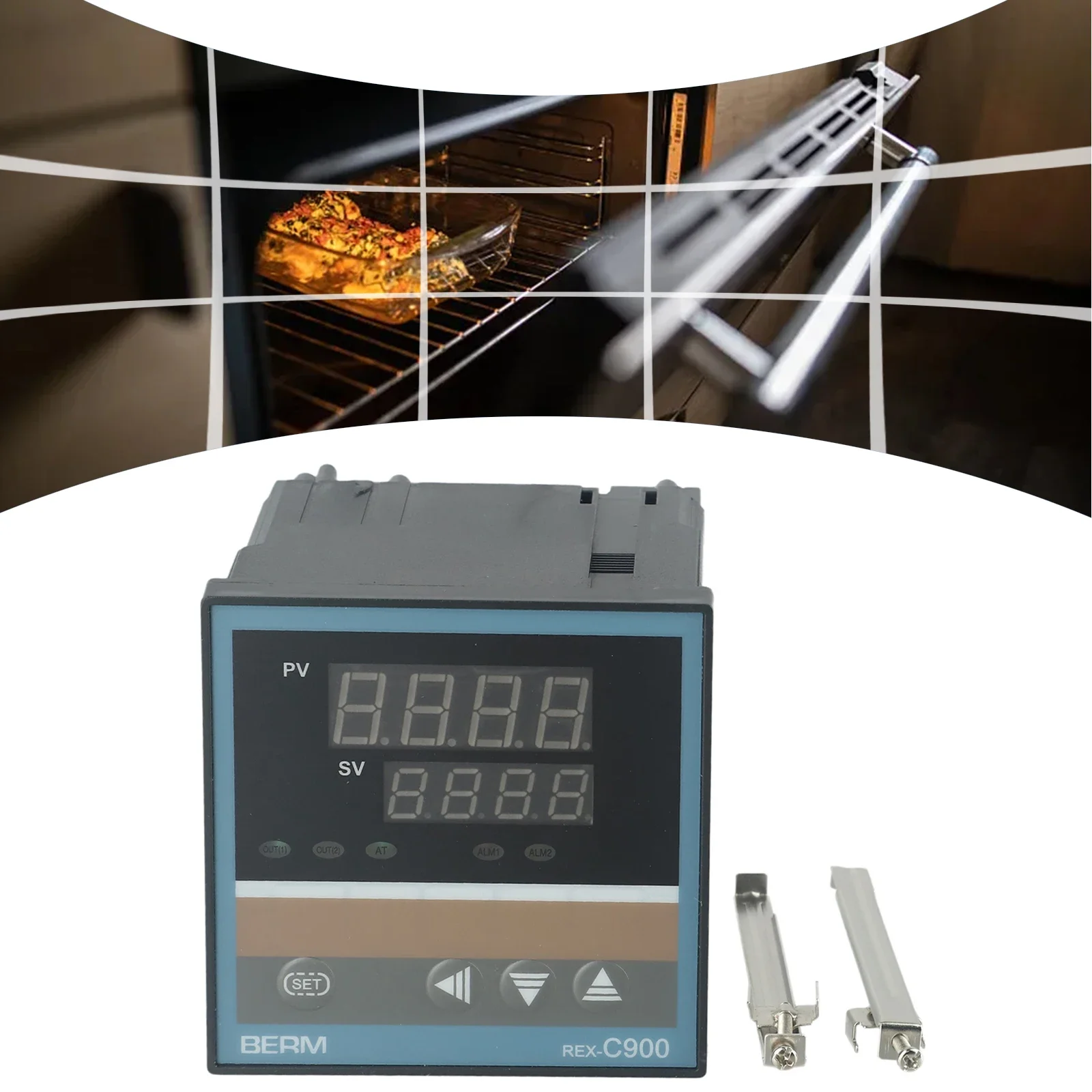 Intelligent Temperature Controller with PID Control and Digital Display Suitable for Injection Molding Machines (92x92mm)
Intelligent Temperature Controller with PID Control and Digital Display Suitable for Injection Molding Machines (92x92mm)