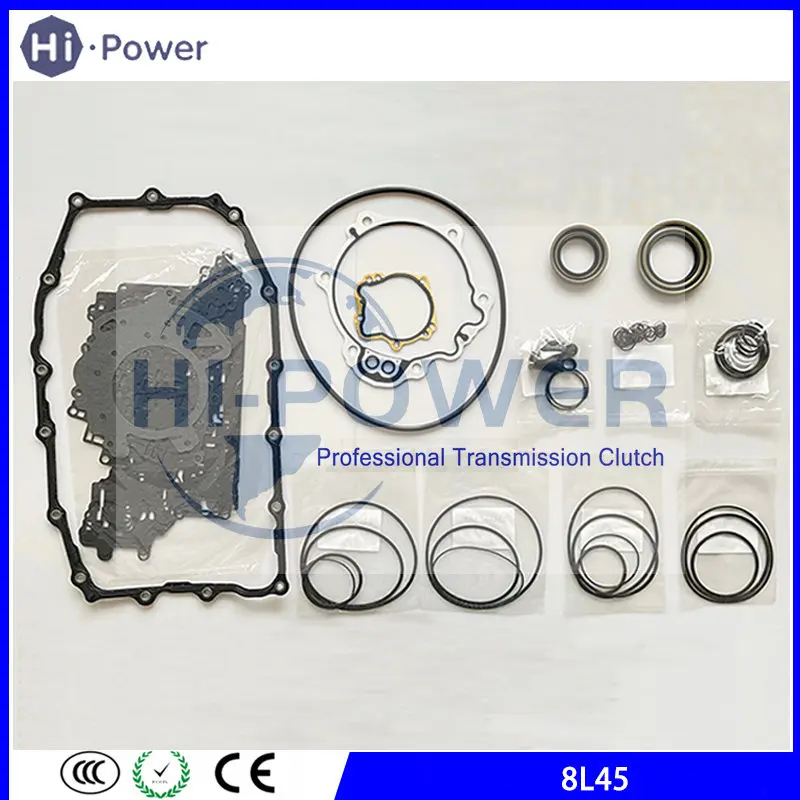 8L45 Automatic Transmission Clutch Repair Kit Oil Seal Gasket For Chevrolet Cadillac Gearbox Overhaul Kit
8L45 Automatic Transmission Clutch Repair Kit Oil Seal Gasket For Chevrolet Cadillac Gearbox Overhaul Kit