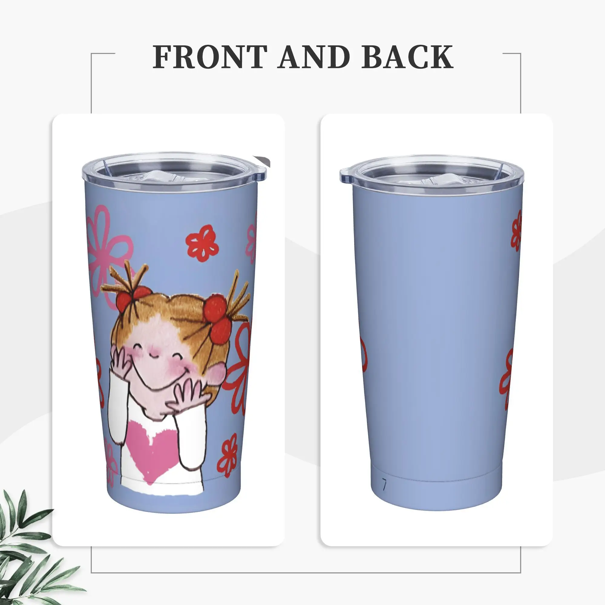 Stainless Steel Tumbler Coco-chan Mugs Cup With Straws Driving Cold and Hot Water Bottle Keep Heat Large Thermal Cups 
Stainless Steel Tumbler Coco-chan Mugs Cup With Straws Driving Cold and Hot Water Bottle Keep Heat Large Thermal Cups