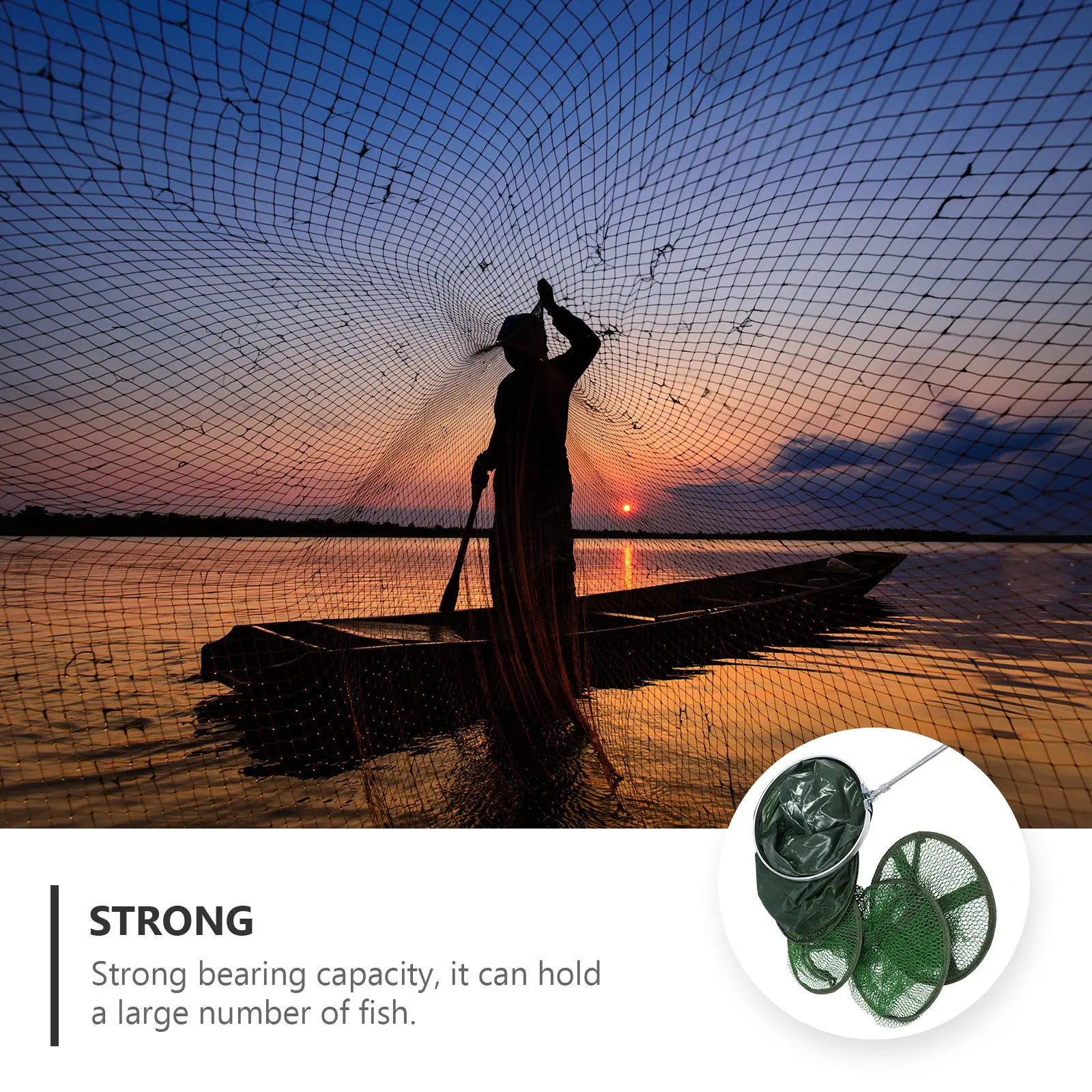 Круглая складная рыболовная сеть-корзина (1 шт.) для пруда, реки, лодки, прочная сетка для ловли мелкой рыбы, контейнер для рыбы, рыболовные принадлежности
Круглая складная рыболовная сеть-корзина (1 шт.) для пруда, реки, лодки, прочная сетка для ловли мелкой рыбы, контейнер для рыбы, рыболовные принадлежности