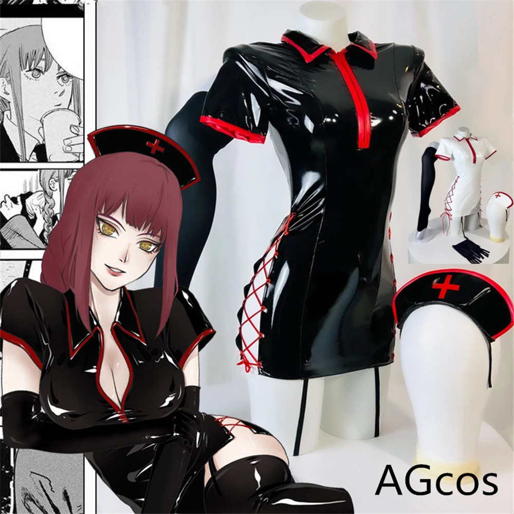 Оригинальный дизайн, темное платье для медсестры AGCOS, женский комбинезон из искусственной кожи, сексуальный косплей
Оригинальный дизайн, темное платье для медсестры AGCOS, женский комбинезон из искусственной кожи, сексуальный косплей