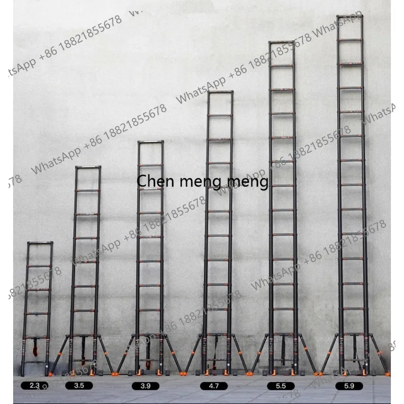 Hexagonal Reinforced Straight Ladder Thickened Aluminum Alloy Folding Telescopic Design for Indoor Engineering Use
Hexagonal Reinforced Straight Ladder Thickened Aluminum Alloy Folding Telescopic Design for Indoor Engineering Use